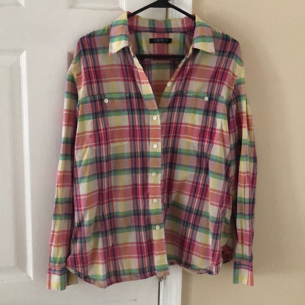 Lauren Oxford Button up Shirt
